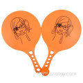 hot selling custom plastic beach racket set